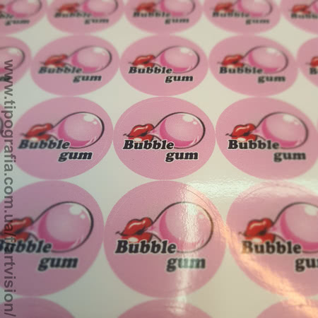 Печать на пленке, наклейки с контурной подрезкой