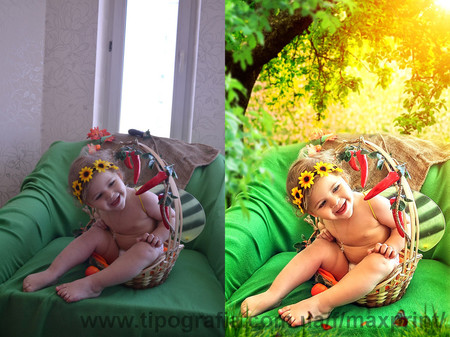 ретушь старых фотографи