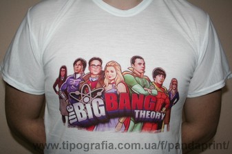 Футболка полноцветная печать &mdash; Panda Print