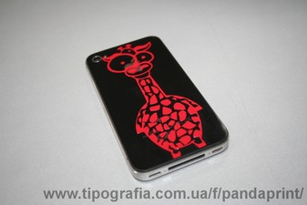 Наклейка на телефон &mdash; Panda Print