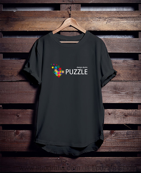 Фирменная футболка Puzzle Studio Design