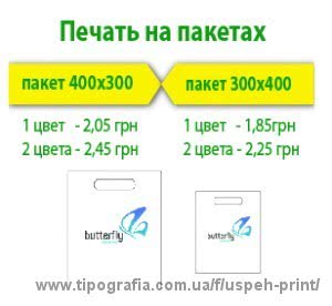Печать на пакетах