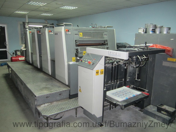 KOMORI SPICA 429 у Друкарні Паперовий Змій