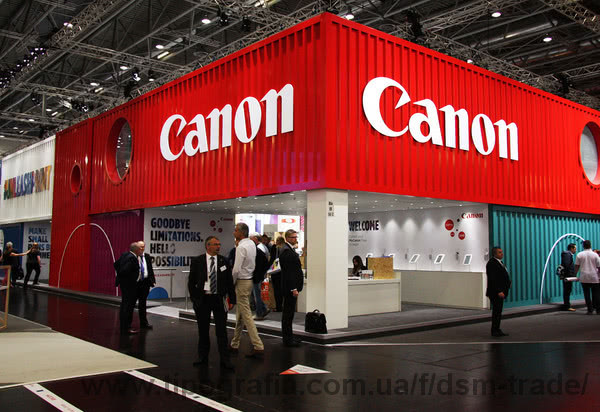Canon принял участие в выставке drupa 2016