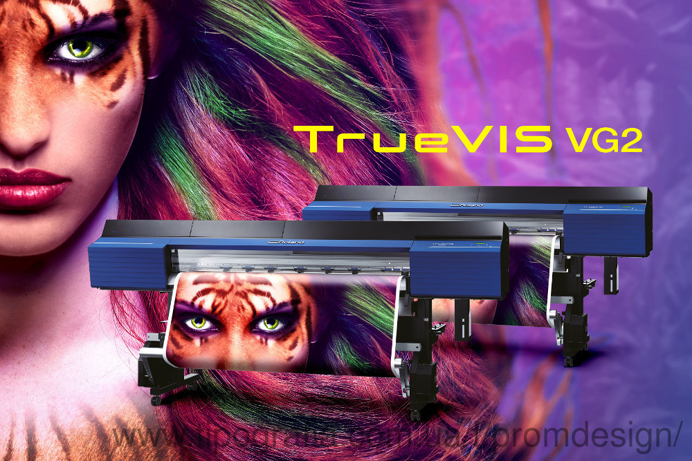 Roland DG оголошує про випуск нового принтера TrueVIS VG2 Series