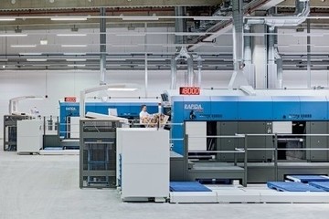 KBA на drupa: оновлена Rapida 145 із двохстапельною прийомкою
