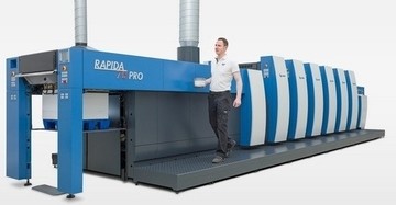KBA на drupa: нова Rapida 75 PRO