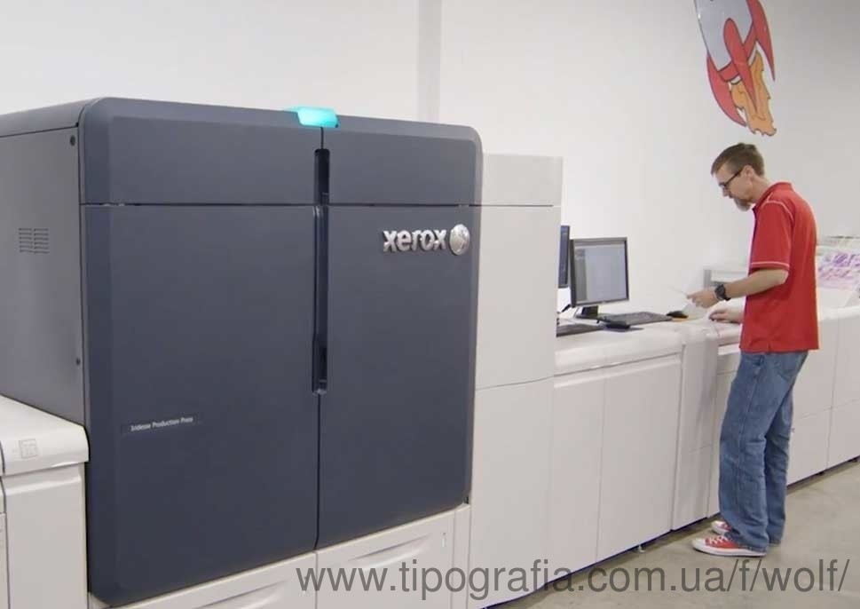 Xerox Iridesse – новая эра цифровой печати в Типографии Вольф