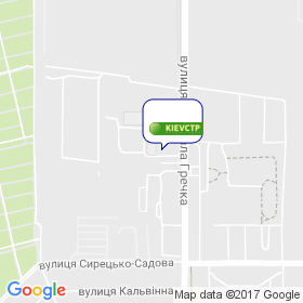KIEVCTP на карте KIEVCTP на карте