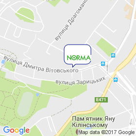 Норма на карте