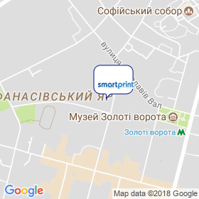 SmartPrint на карте