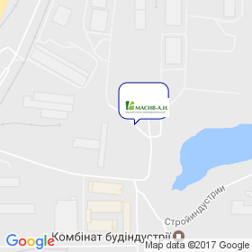 Масив А. И. на карте Масив А. И. на карте