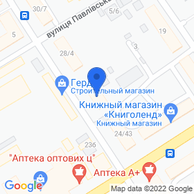 АНОНС (Олексієнко В.В.) на мапі АНОНС (Олексієнко В.В.) на мапі