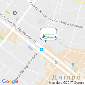 Авокадо РА на мапі Авокадо РА на мапі