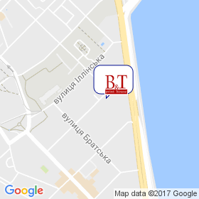 Бі енд Ті на мапі Бі енд Ті на мапі