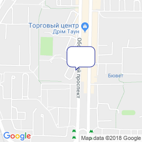 Деонис на карте