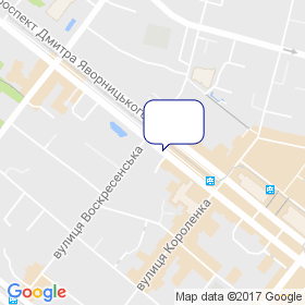 Днепр Полиграф на карте Днепр Полиграф на карте