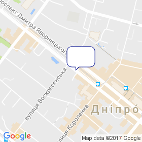 Дніпро Поліграф на мапі