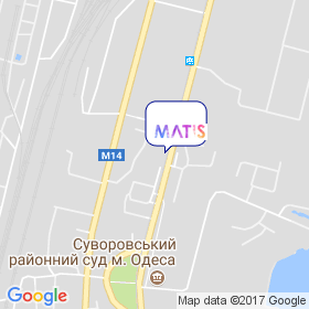 МАТІС на мапі МАТІС на мапі