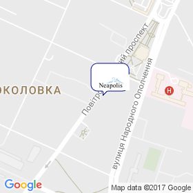 Неаполис на карте Неаполис на карте