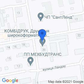 КОМБІДРУК на мапі КОМБІДРУК на мапі