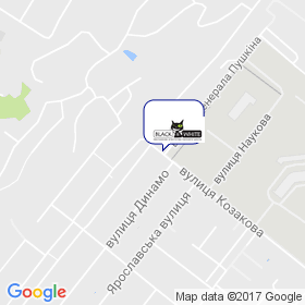 Black and White на карте Black and White на карте