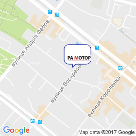 Мотор на карте