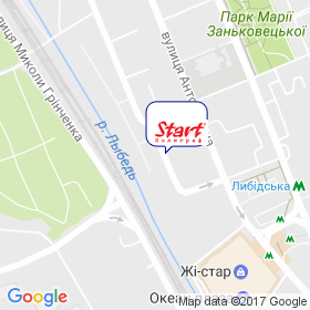 Старт-Полиграф на карте Старт-Полиграф на карте