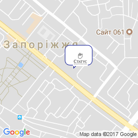 Видавництво «СТАТУС» на мапі Видавництво «СТАТУС» на мапі