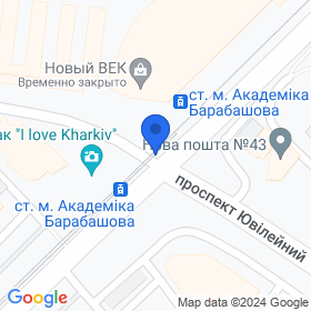 Студія "ОШО" на мапі Студія "ОШО" на мапі