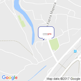 Супердрук на карте