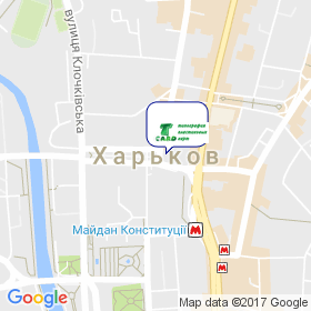 т-кард на карте