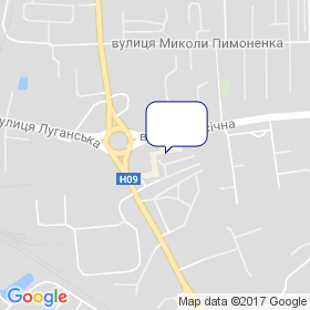 УкрХимРезерв на карте УкрХимРезерв на карте