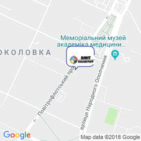 Винт Полиграф на карте Винт Полиграф на карте