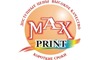 Логотип компанії Max print, салон