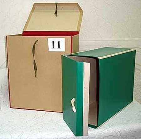 Архивные короба, папки, боксы